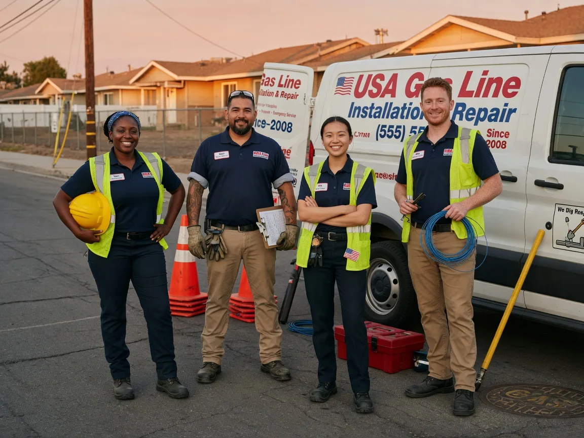 Gas Line Installation company in Gridley, IL